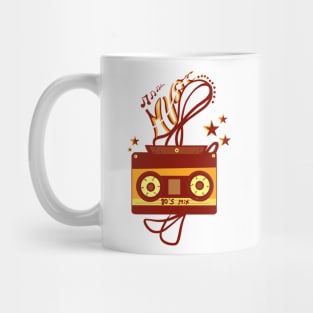 Music casette Mug